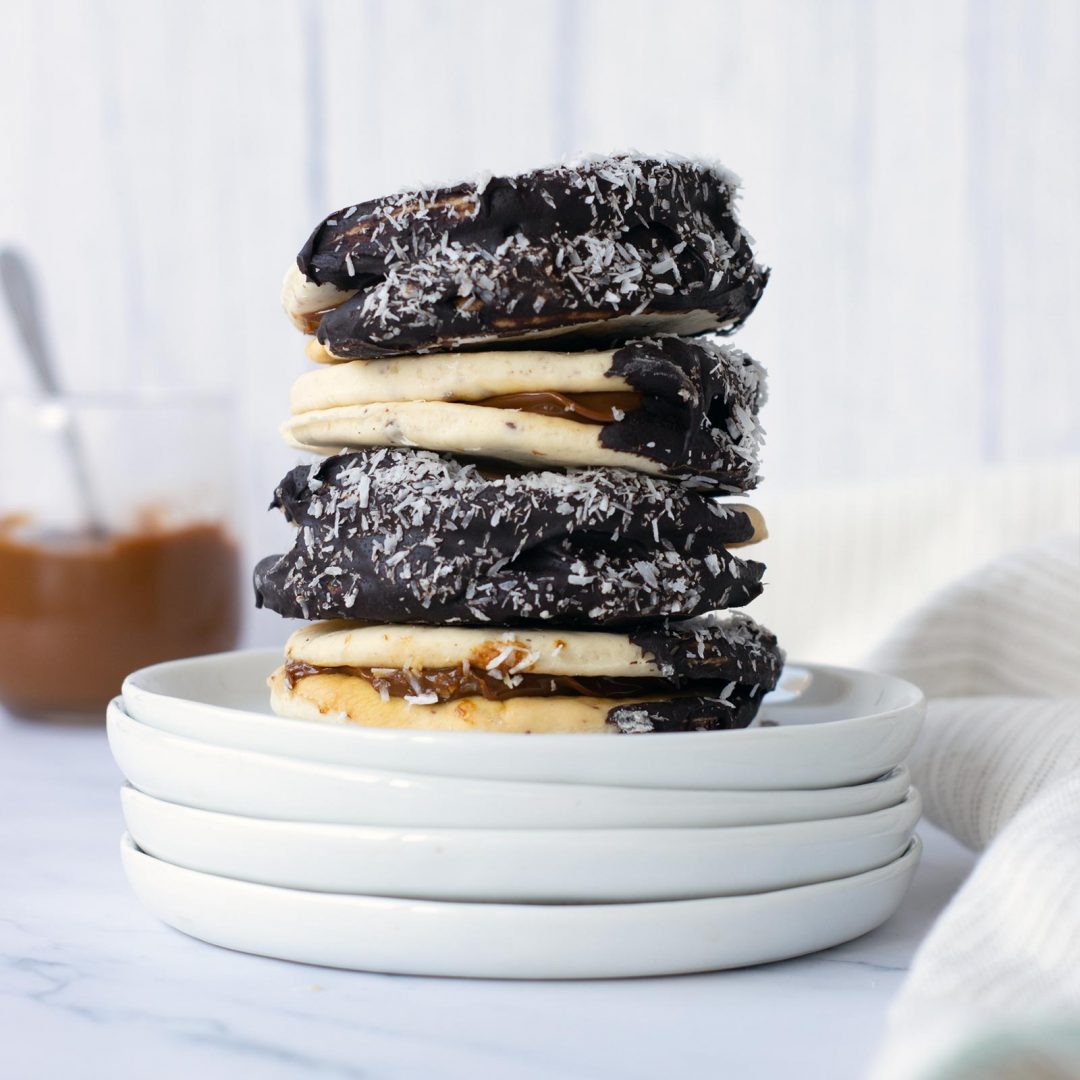 Alfajor manjar chocolate coco - Healthy Bakery